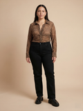 The Arden Leopard Blouse