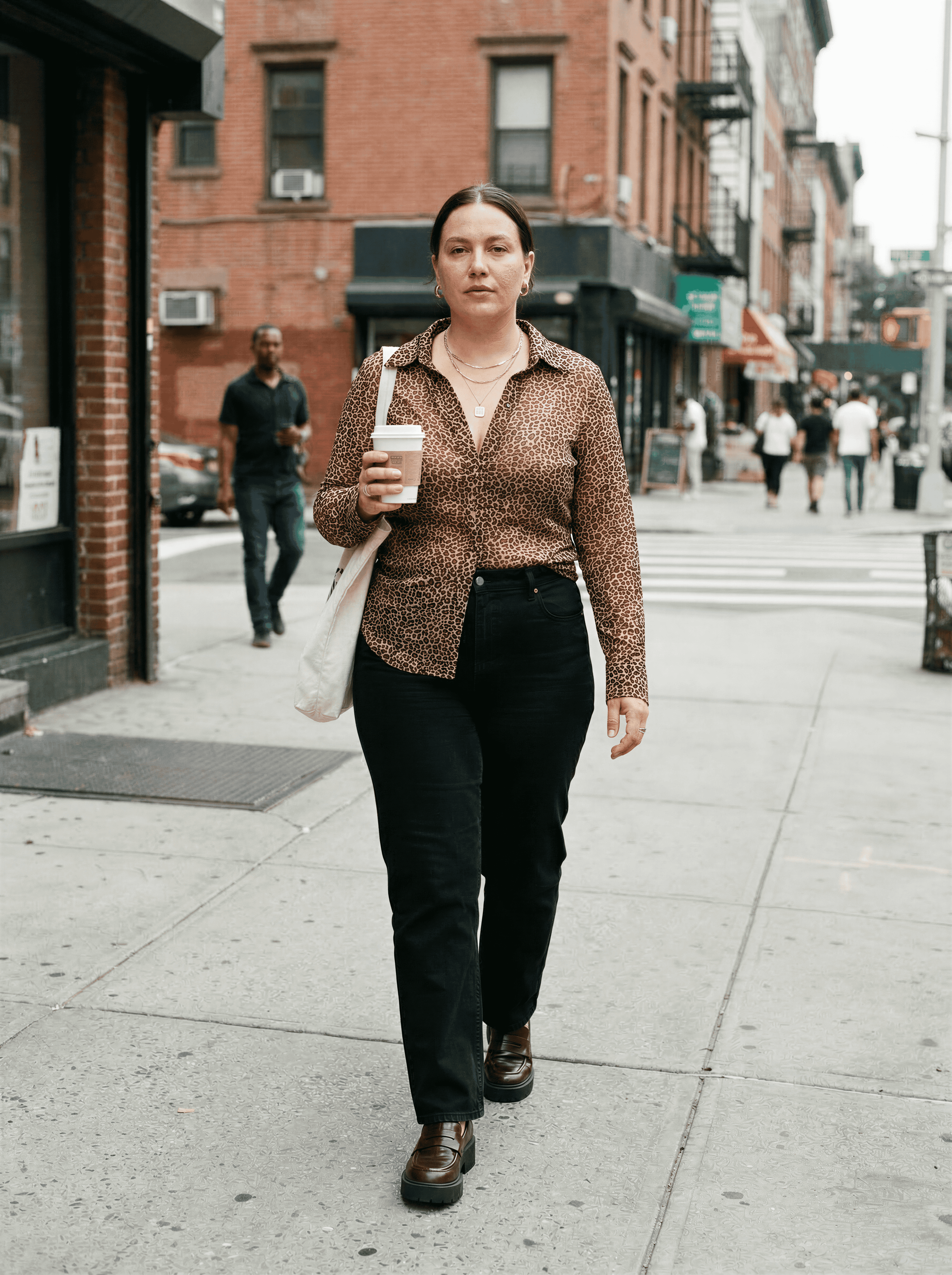 The Arden Leopard Blouse