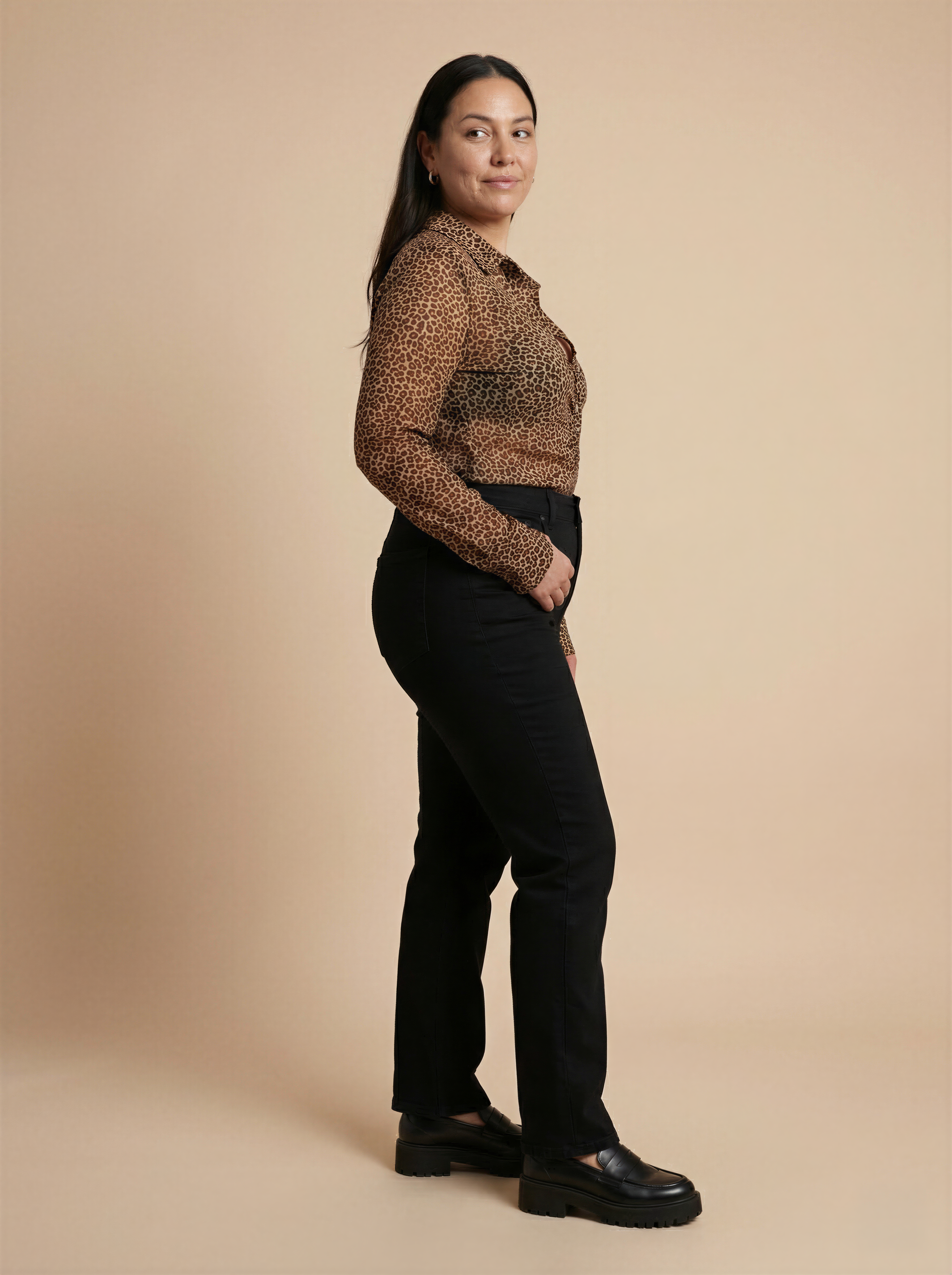 The Arden Leopard Blouse
