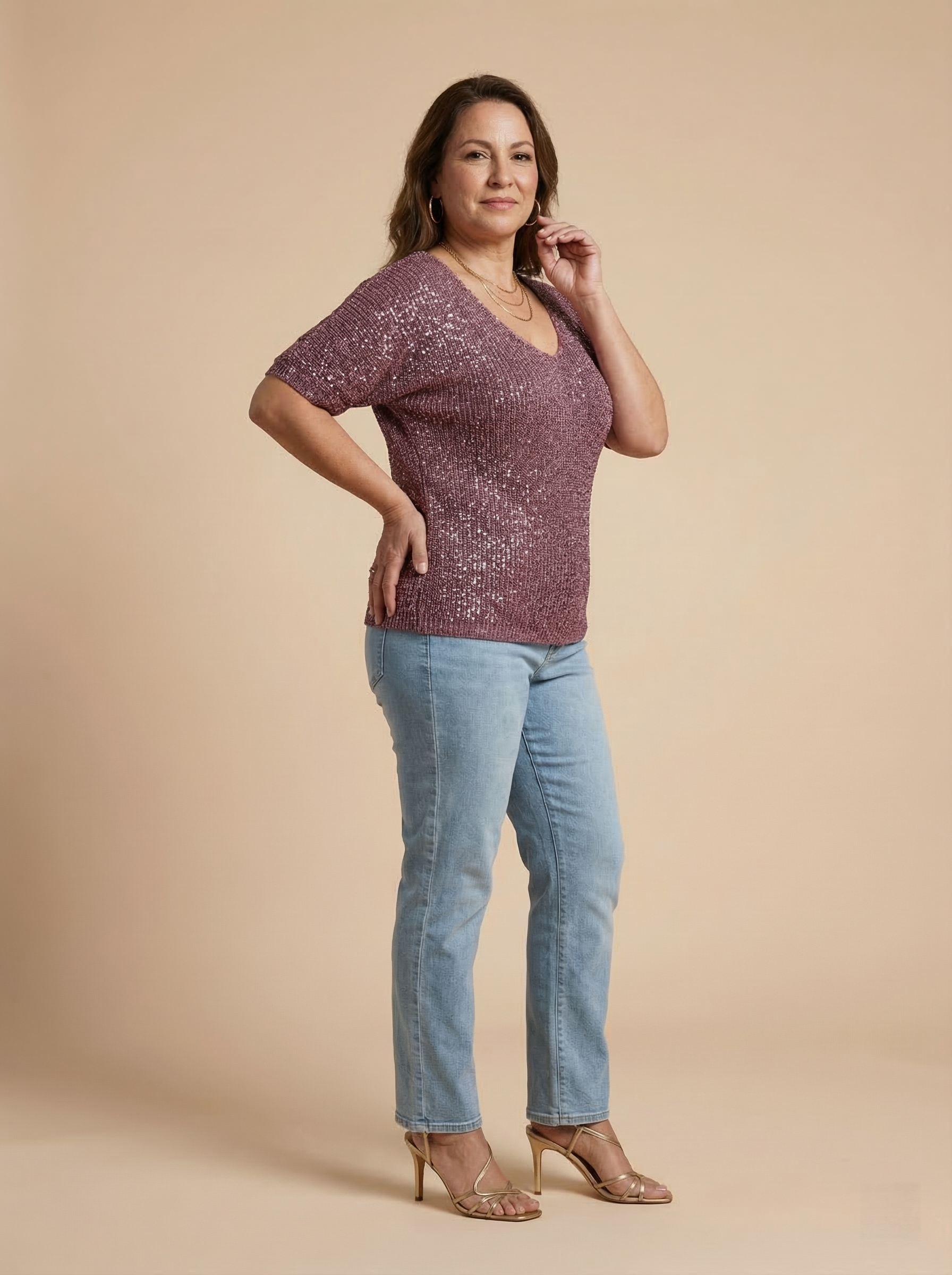The Brisa Spark Knit Top
